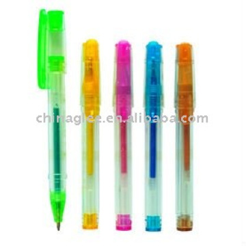 pastel gel ink pen